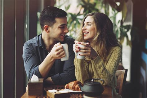 online dating coffee date